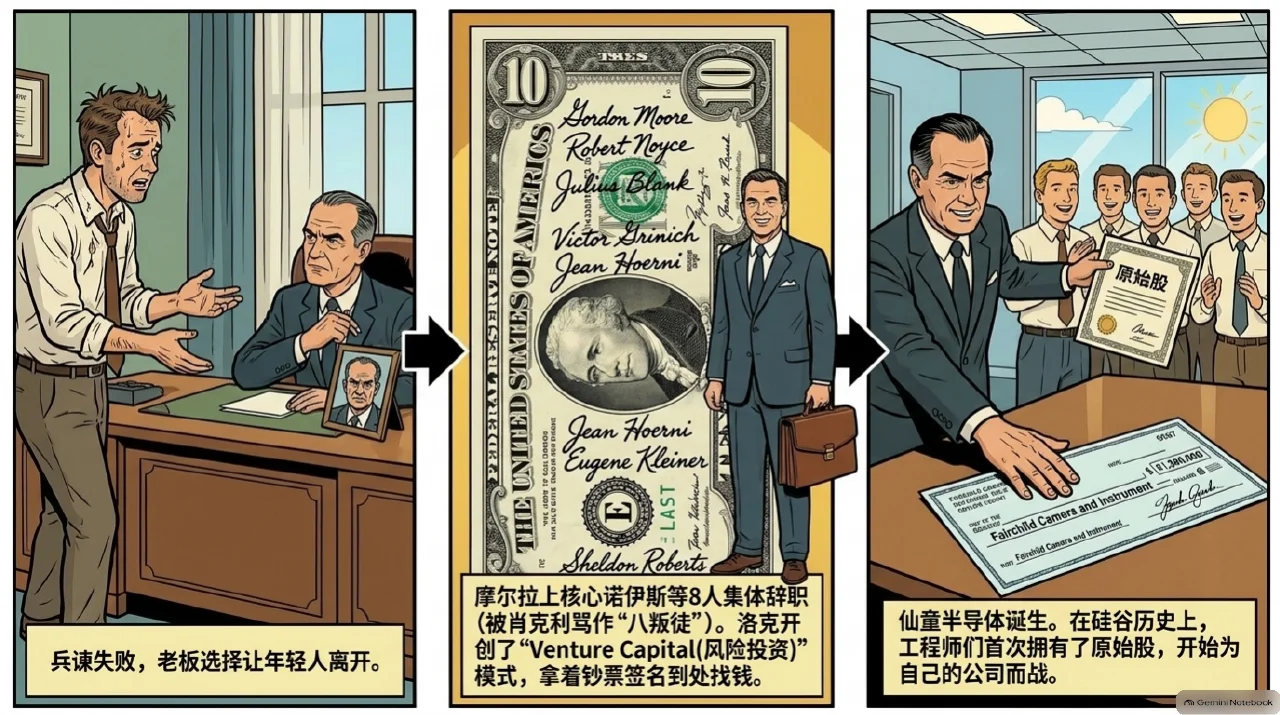 本集漫画幻灯片:资金押的是团队,也需要一位带头人相关内容