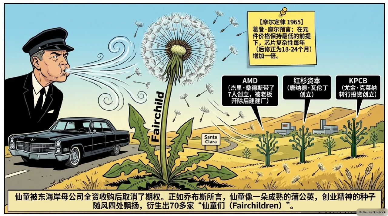 本集漫画幻灯片:仙童留不住的人,把经验带了出去相关内容