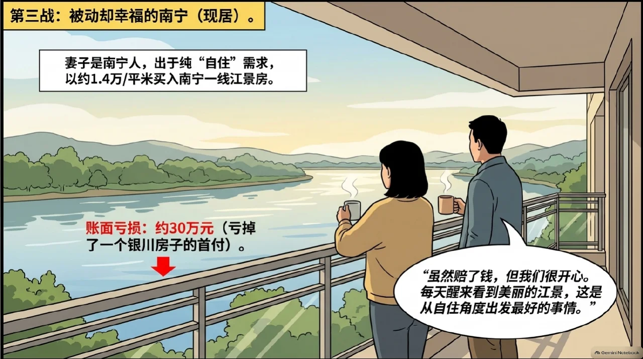 本集漫画幻灯片：异地买房可能没有解决居住相关内容