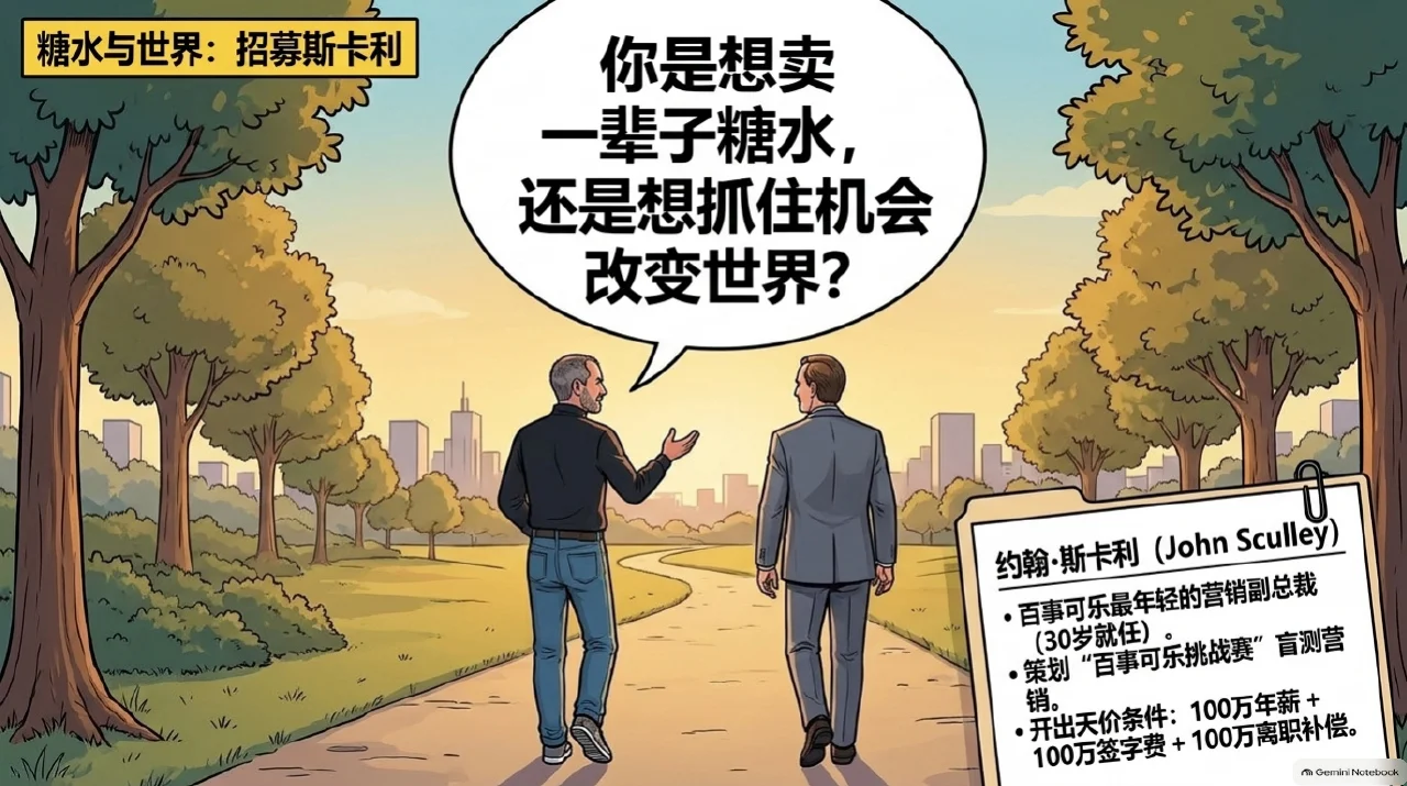 本集漫画幻灯片:销量压力与管理冲突,乔布斯离开苹果相关内容