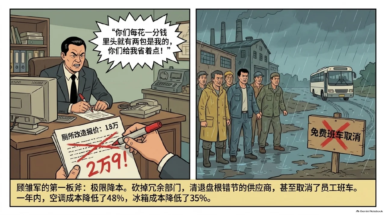 本集漫画幻灯片:接手科龙,先把支出和决策收上来相关内容