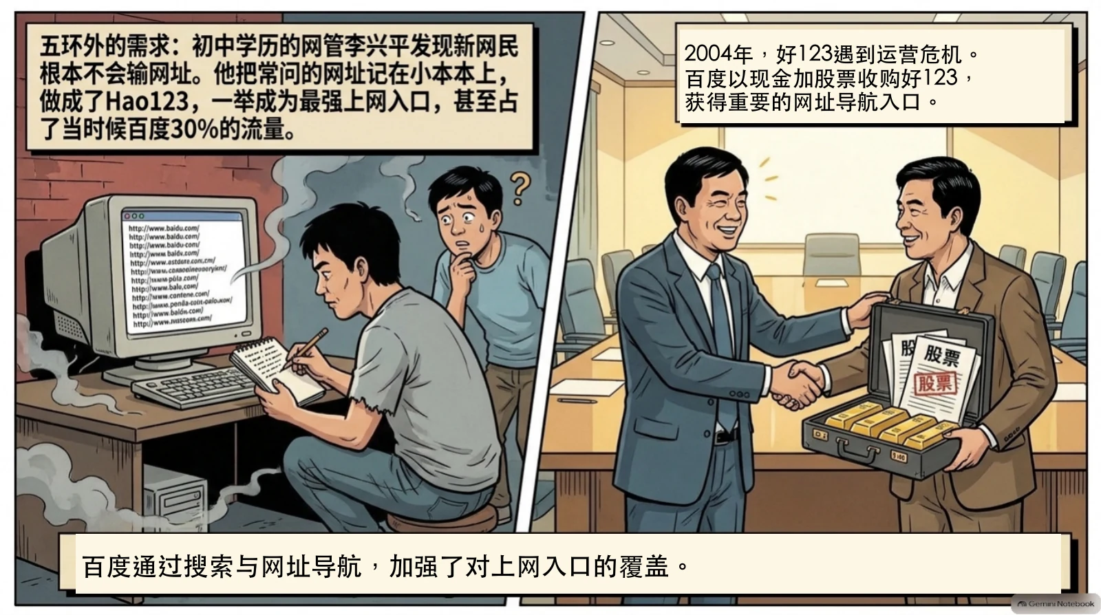 本集漫画幻灯片:闪电计划迎战谷歌与好123巨额收购相关内容