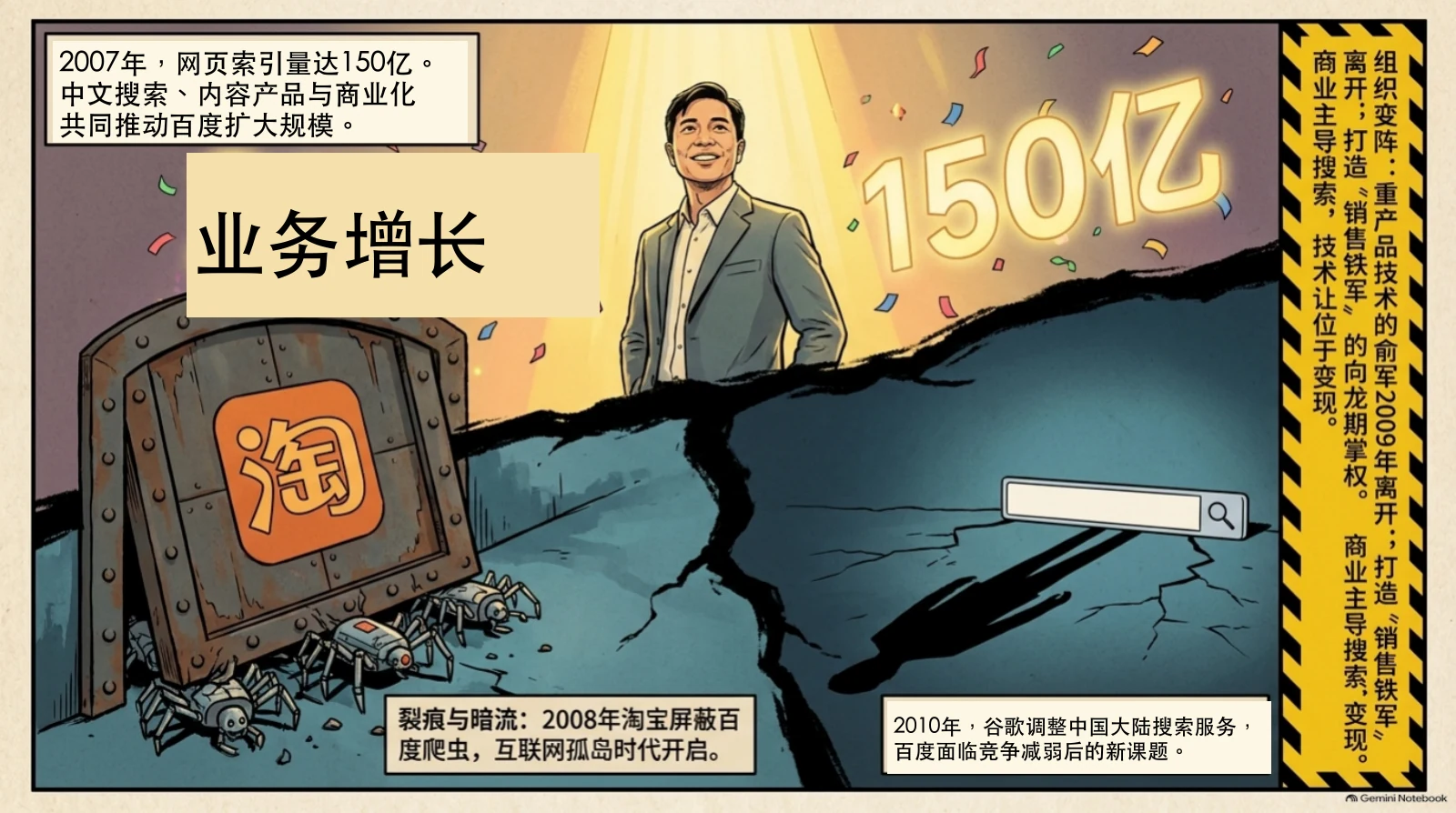本集漫画幻灯片:巅峰时刻与历史转折:谷歌退出后的隐忧相关内容