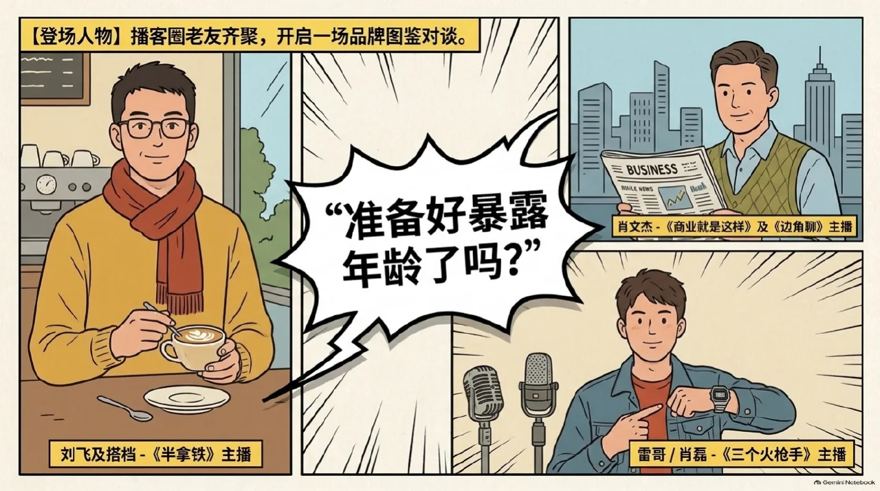本集漫画幻灯片:铁盒里的旧时光:传统国民老字号的生命轨迹与情感唤醒相关内容