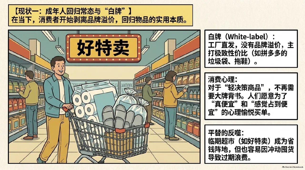 本集漫画幻灯片:微小确幸的治愈力:从大件炫耀转向低成本情绪自愈相关内容