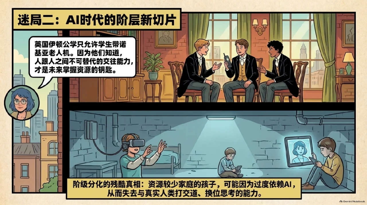 本集漫画幻灯片:算法陪伴的即时满足陷阱:关系耐受力的全面退化相关内容