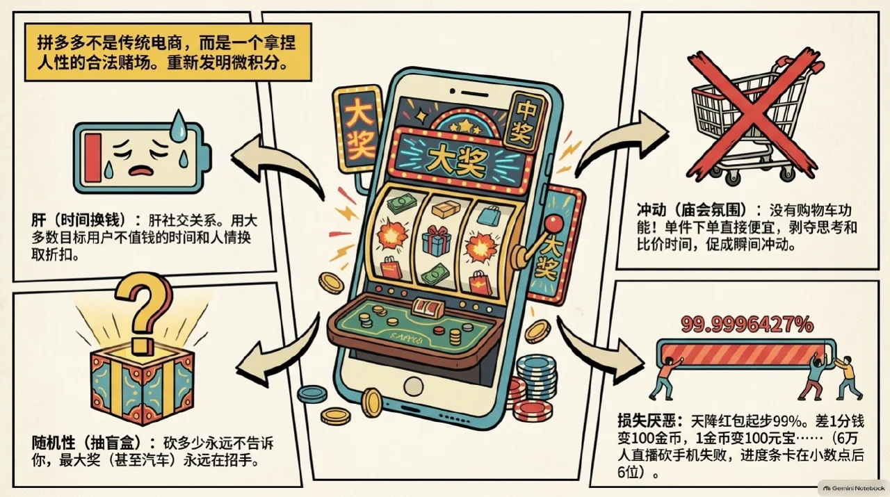 本集漫画幻灯片:游戏化机制与砍一刀的争议相关内容