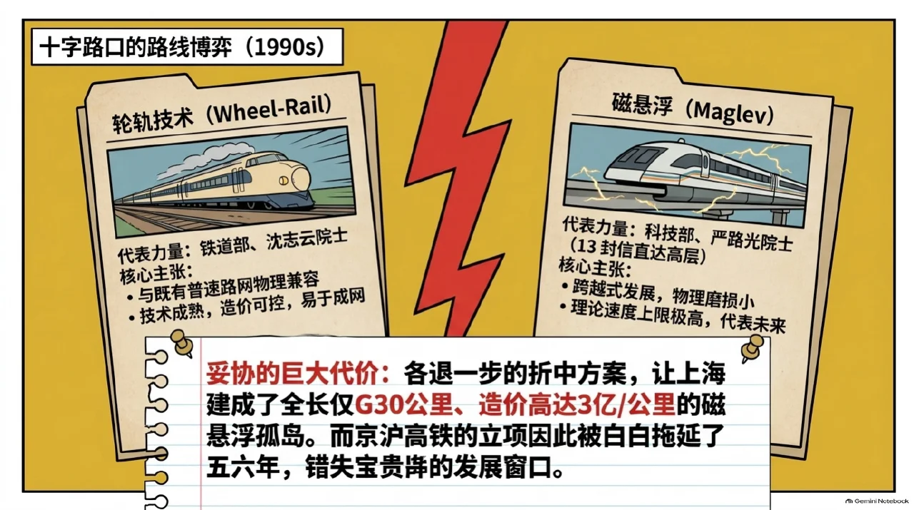 本集漫画幻灯片:超载的铁道动脉与条块分割:建设客运专线的历史必然相关内容