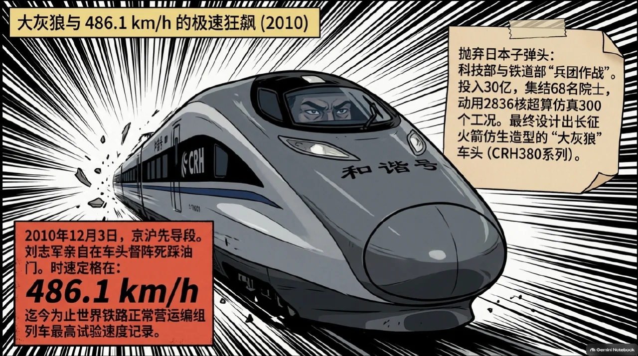 本集漫画幻灯片:复兴号标准动车组:统一标准,领跑全球轨道无人区相关内容