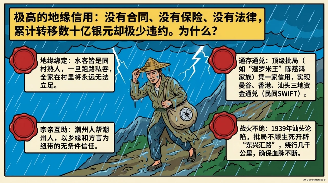 本集漫画幻灯片:开埠契约工与苦力血泪:近代侨批的诞生土壤相关内容