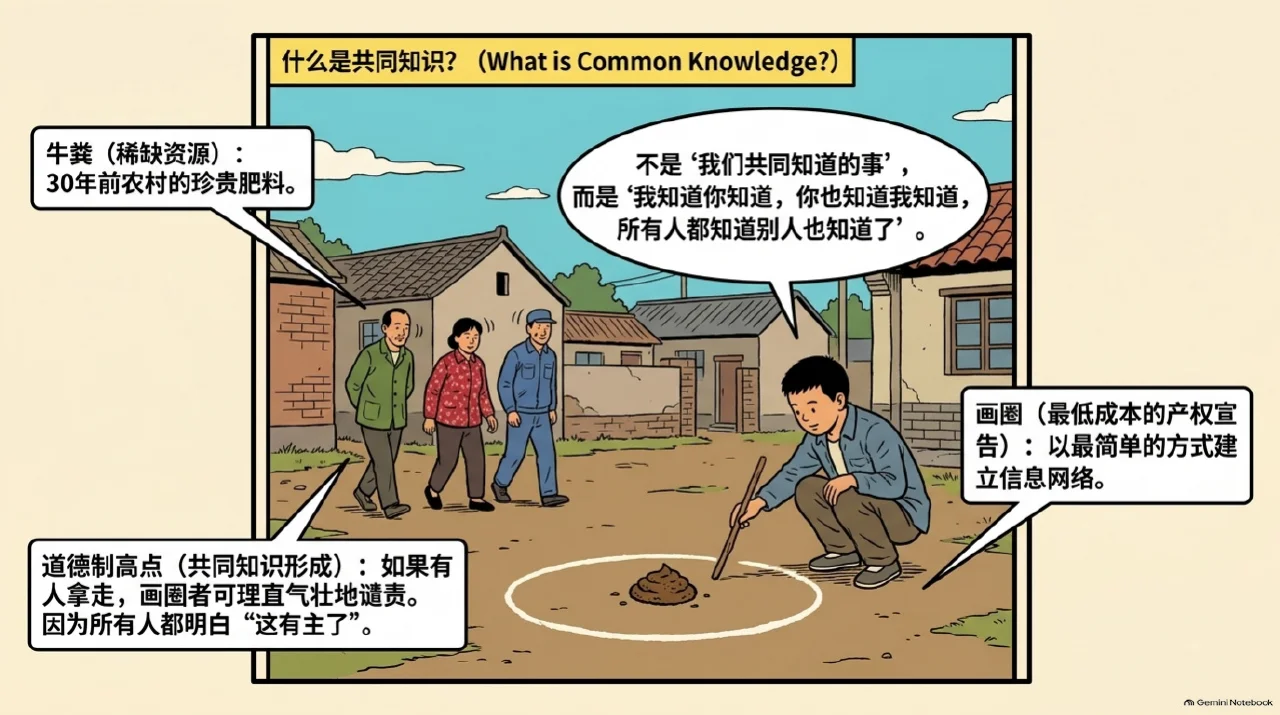 本集漫画幻灯片:牛粪画圈与红绿灯:共同知识怎样维持社会协作相关内容