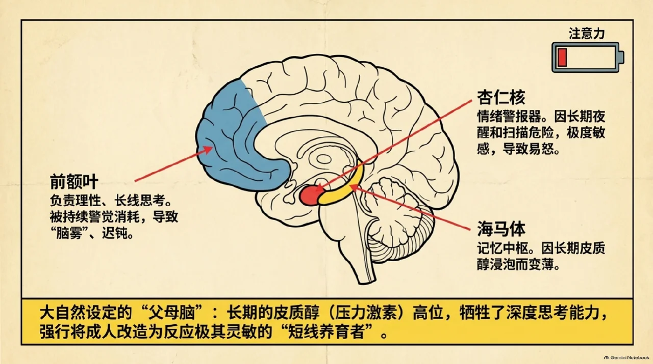 本集漫画幻灯片：秩序敏感与失控崩溃：幼儿大脑发育中的预测偏差相关内容