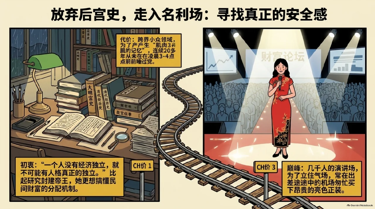 本集漫画幻灯片:从历史学者到财经评论员:带着同情心看普通人的生计相关内容