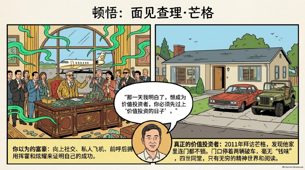 本集漫画幻灯片:他从芒格那里看到的,是怎样一种生活相关内容