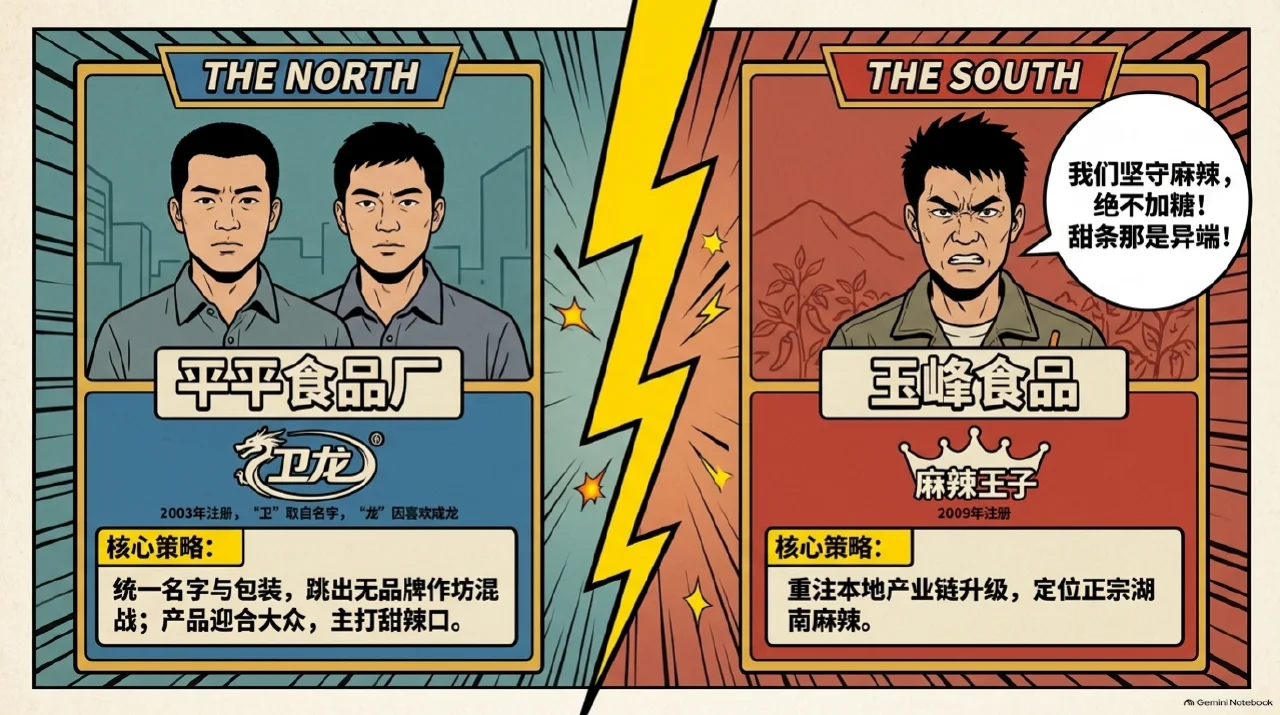 本集漫画幻灯片：顺着铁路线北上：刘卫平与卫龙的品牌突破相关内容