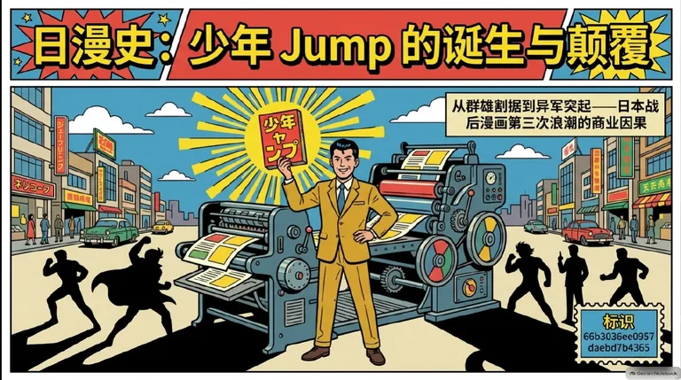 日漫史 3|周刊时代:少年 Jump 的诞生与颠覆