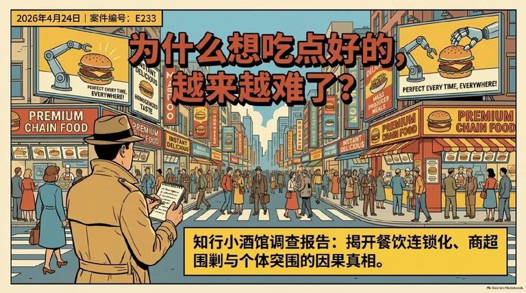 E233 在选择越来越多的今天,怎么想吃点好的更难了?|知行小饭馆