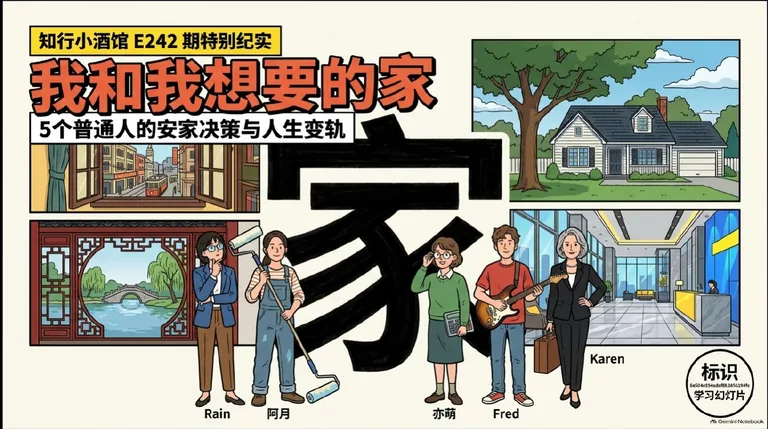 E242 我和我想要的家：5 个普通人的安家故事｜小酒馆故事会 🍻