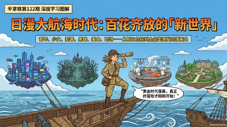 日漫史 7|大航海时代:青年/少女/犯罪/黑暗/美食/职场......百花齐放的「新世界」