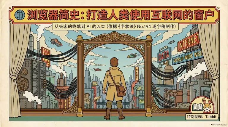 浏览器简史:打造人类使用互联网的窗户