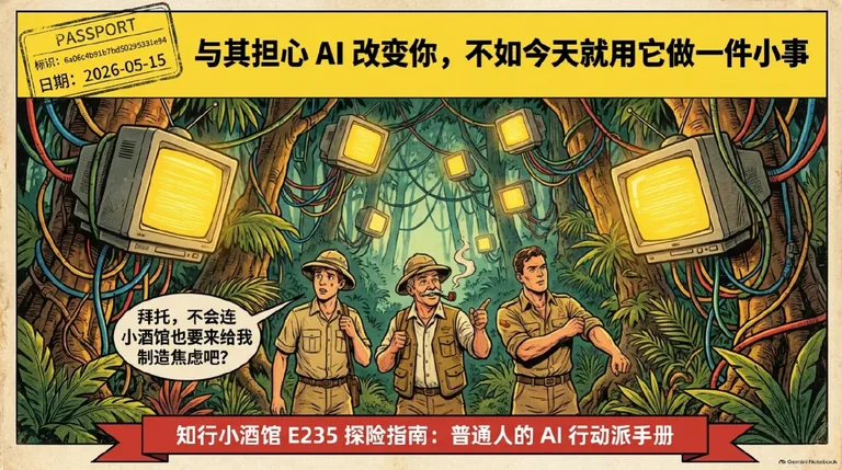E235 与其担心 AI 改变你,不如今天就用它做一件小事