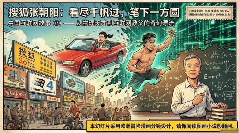 搜狐张朝阳:看尽千帆过,笔下一方圆