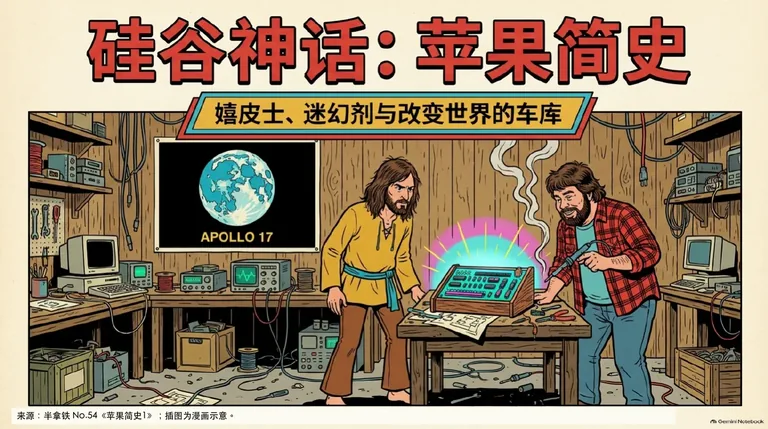 苹果简史1：嬉皮士、迷幻剂和不洗澡的男人｜硅谷神话④