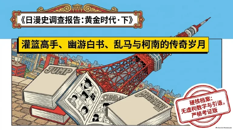 日漫史 6|黄金时代·下:灌篮高手、幽游白书、乱马1/2和柯南