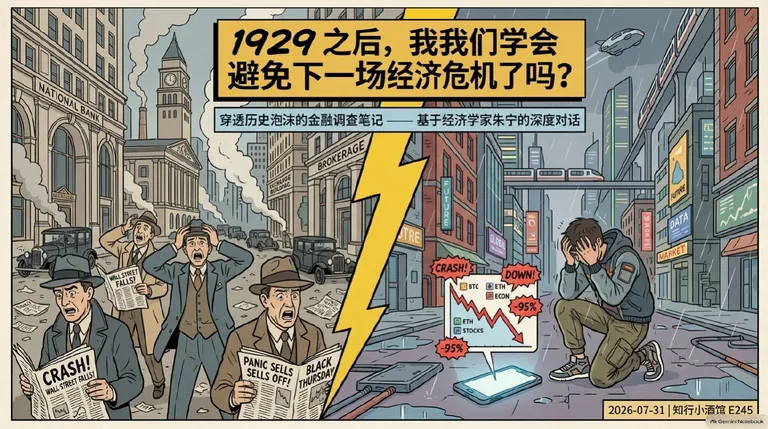E245 对话经济学家朱宁：1929之后，我们学会避免下一场经济危机了吗？
