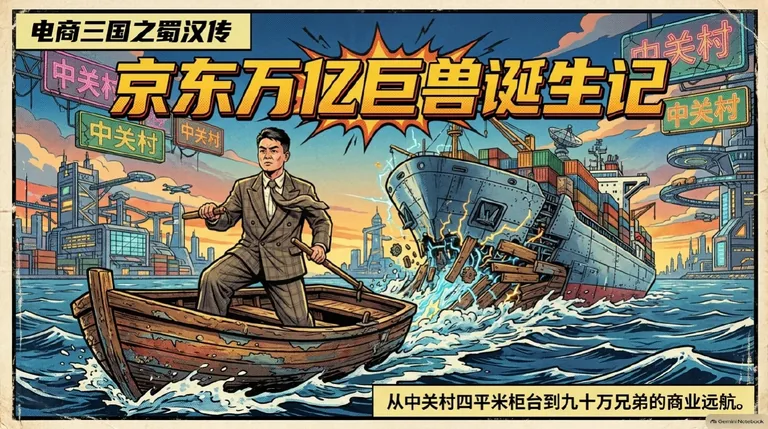 电商三国之京东篇:从中关村柜台到万亿巨兽