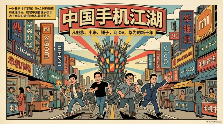 中国手机江湖·下:从魅族小米锤子,到 OV 华为的新十年