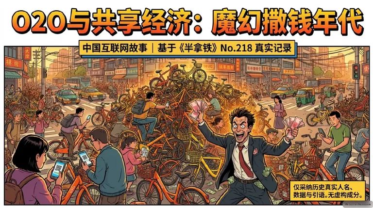 O2O 与共享经济：属于单车、充电宝、上门美甲和按摩的魔幻撒钱年代 