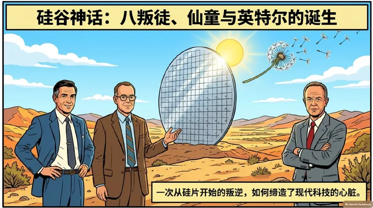 八叛徒与肖克利，英特尔与诺伊斯｜硅谷神话②