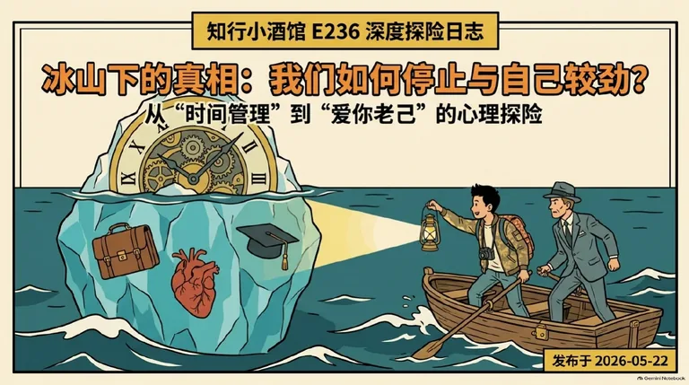 E236 从时间管理到爱你老己:我们如何停止和自己较劲?