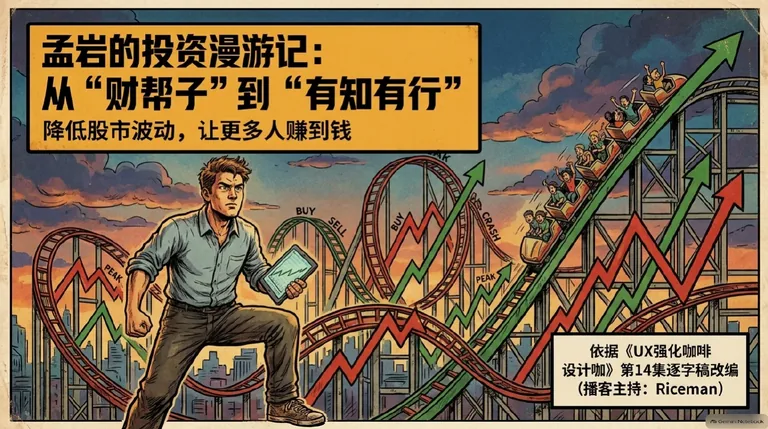 E14 孟岩：我希望降低中国股市波动，让更多人赚到钱｜串台 UX Coffee