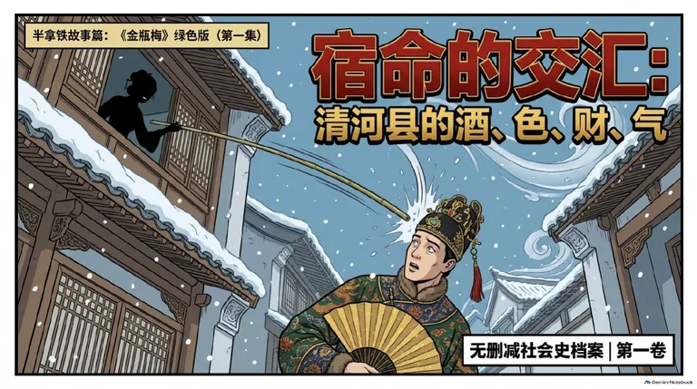 番外 15：🪭 半拿铁讲金瓶梅啦，而且还是绿色的