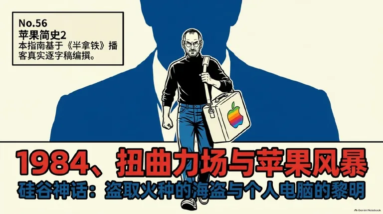苹果简史2：1984、扭曲力场和不称职的父亲｜硅谷神话⑤