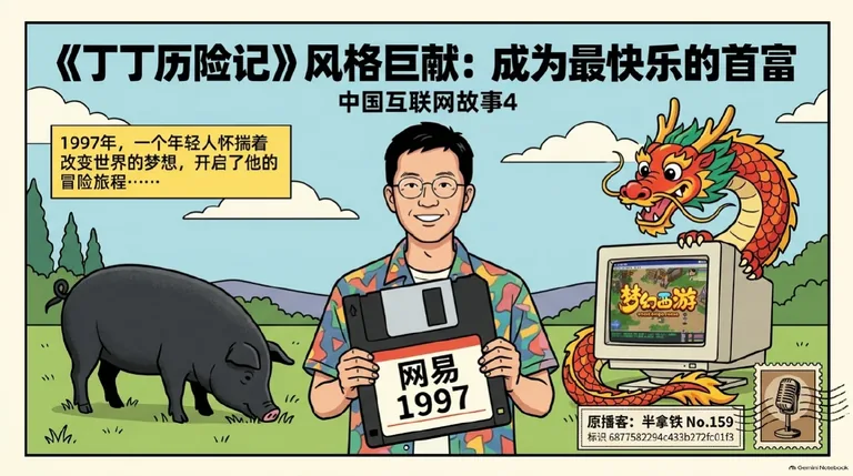 网易丁磊:成为最快乐的首富