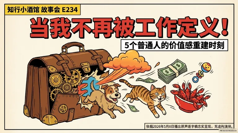 E234 当我不再被工作定义!5 个普通人的价值感重建时刻|小酒馆故事会 🍻