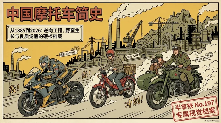 中国摩托车简史