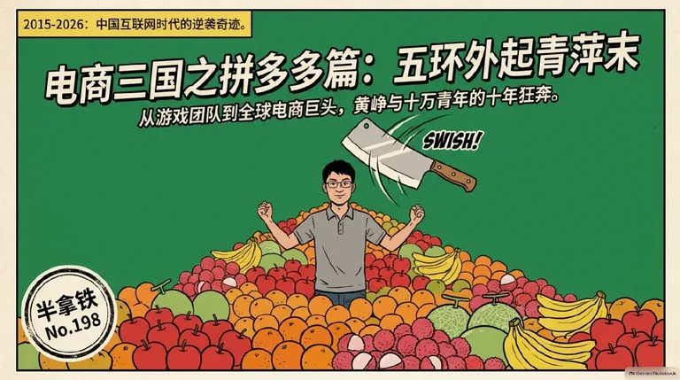 电商三国之拼多多篇:五环外起青萍末,十年撼动巨擘间