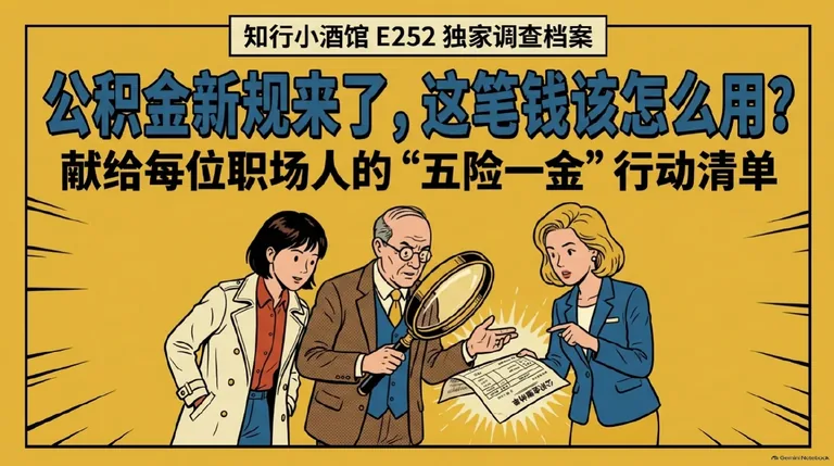 E252 公积金新规来了，这笔钱该怎么用？这份行动清单供你参考