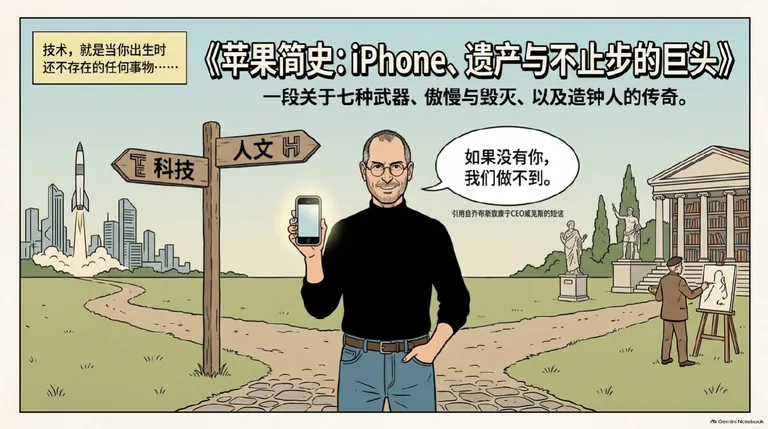 苹果简史5：iPhone 、遗产和不止步的巨头｜硅谷神话⑧