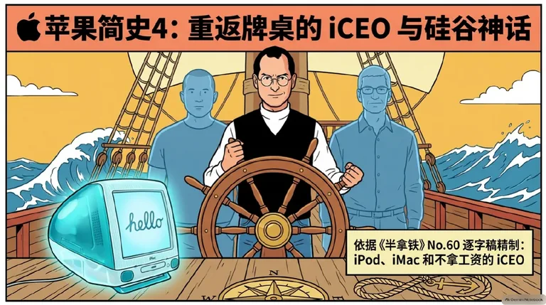苹果简史4：iPod、iMac 和不拿工资的 iCEO｜硅谷神话⑦