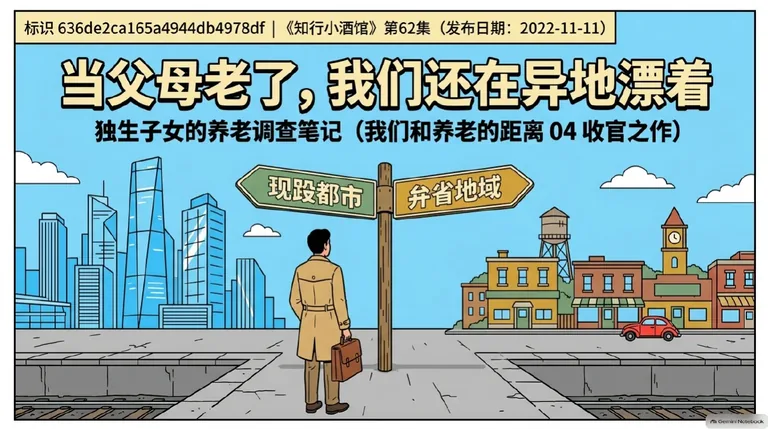 E62 当父母老了,我们还在异地漂着|我们和养老的距离 04