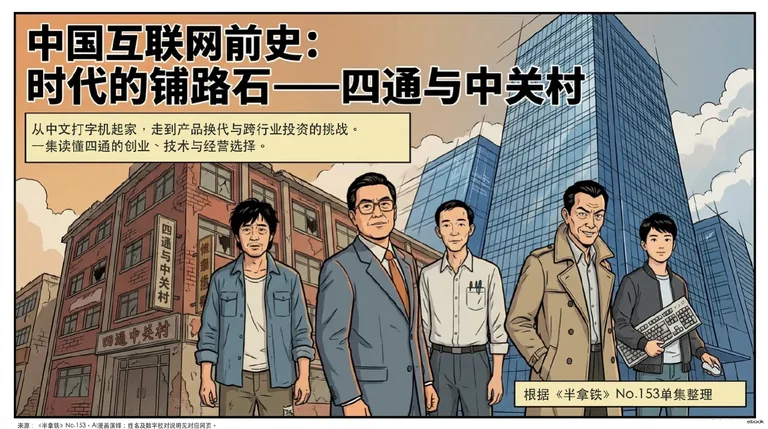 「史前」科技巨头四通与中关村教父