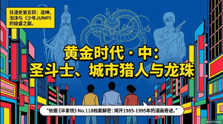 日漫史 5|黄金时代·中:圣斗士星矢、城市猎人与龙珠