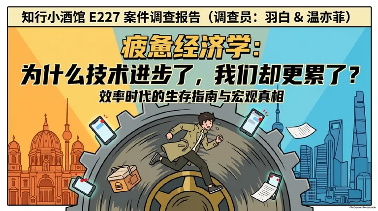 E227 疲惫经济学:为什么技术进步了,我们却更累了?